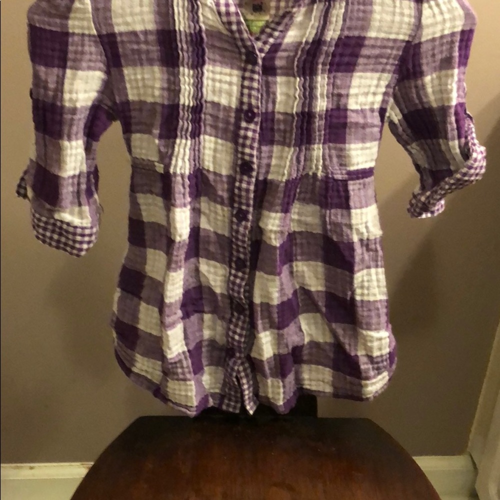 CUTE! GIRLS SHIRTDRESS - Picture 2 of 8